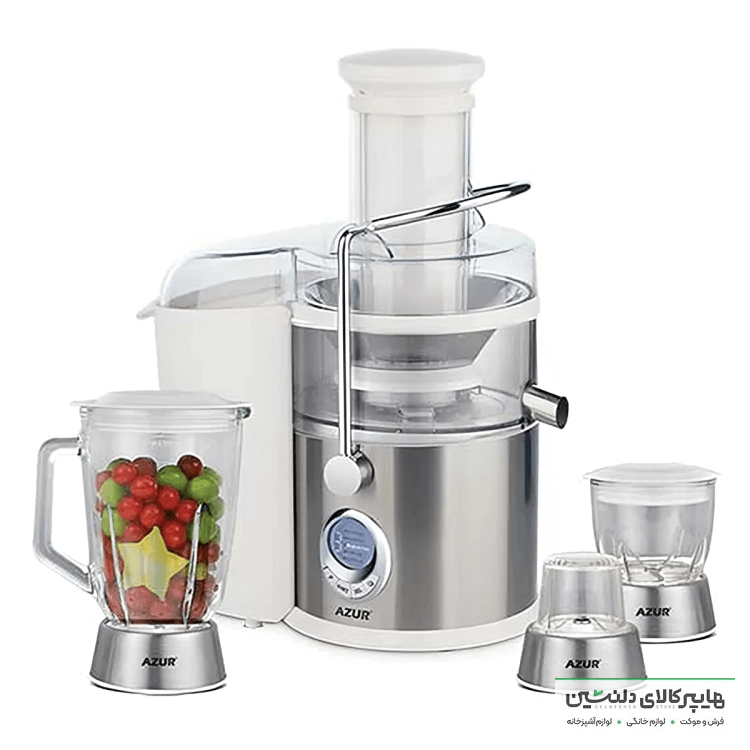 خرید و قیمت آبمیوه گیری آزور سفید مدل 202