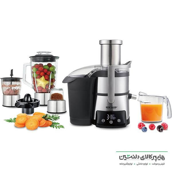 خرید و قیمت آبمیوه گیری 5 کاره نیولند مدل 2800