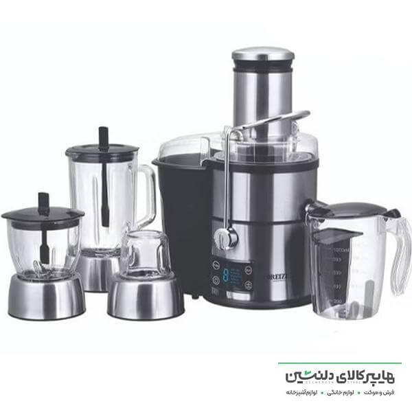 خرید و قیمت آبمیوه گیری 4 کاره نورنبرگ مدل 455