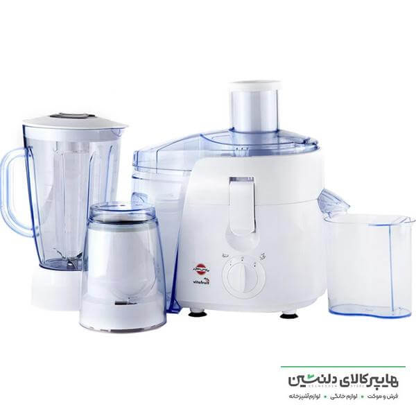 خرید و قیمت آبمیوه گیری پارس خزر سه کاره مدل ویتافروت با پارچ