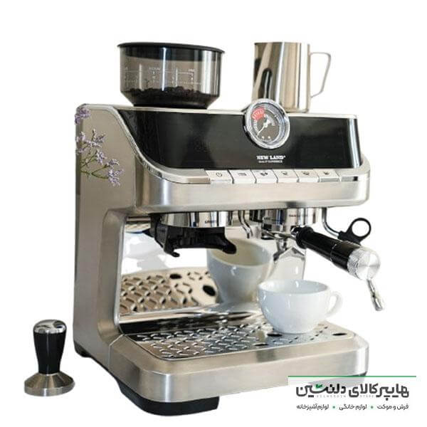 خرید و قیمت اسپرسو ساز حرفه ای با آسیاب نیولند مدل 3128