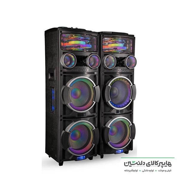 خرید و قیمت اسپیکر میکرولب مدل DJ T400_3D طوسی