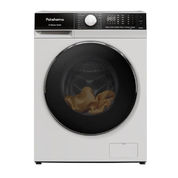 خرید و قیمت لباسشویی 7 کیلویی پاکشوما 1400 دور درب ماهواره ای با موتور BLDC
