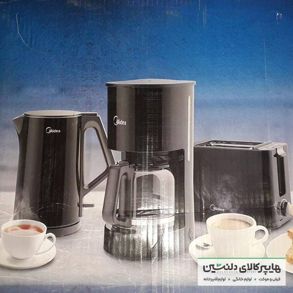 خرید و قیمت ست صبحانه مدیا مشکی - تصویر 3