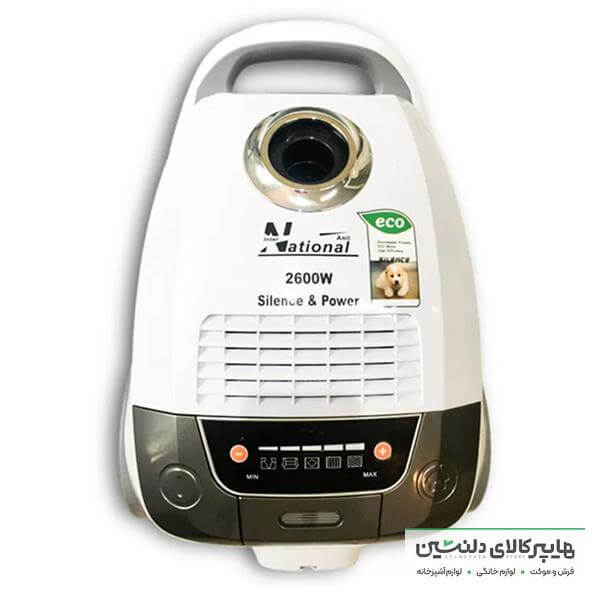 خرید و قیمت جاروبرقی ناسیونال دیجیتالی 2600 وات p2 سفید
