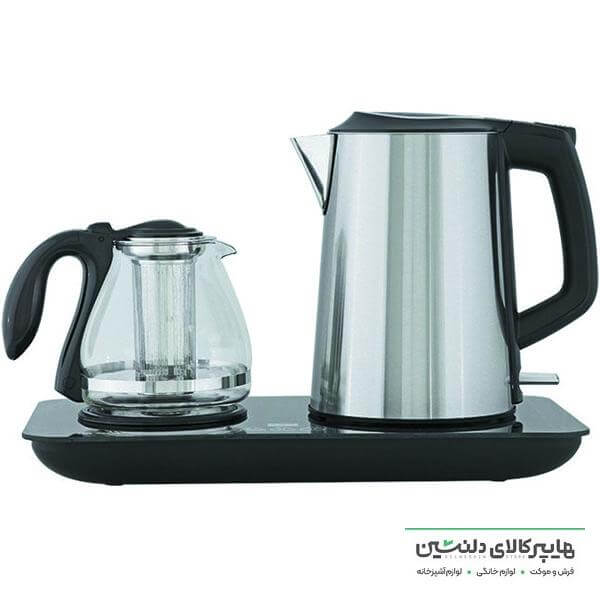 خرید و قیمت چای ساز کنارهمی استیل ساپر مدل 418
