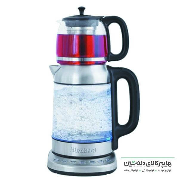 خرید و قیمت چای ساز شیشه ای نورنبرگ مدل 550