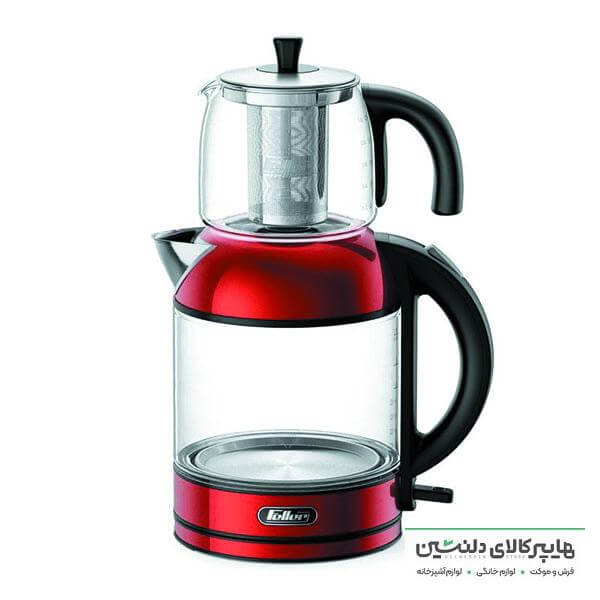 خرید و قیمت چای ساز فلر رنگ قرمز مدل TS-286
