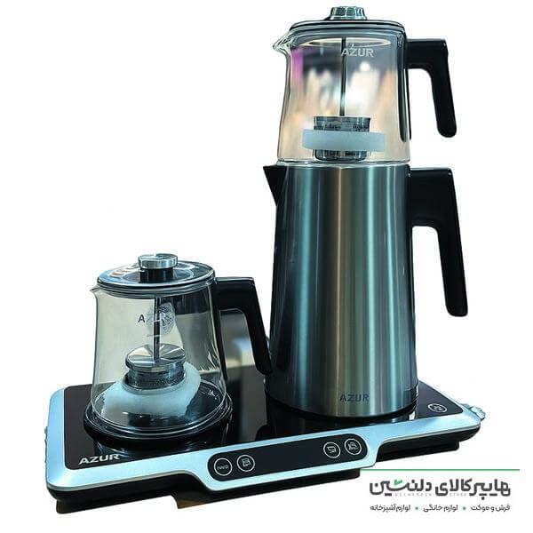 خرید و قیمت چای ساز دو قوری آزور 684