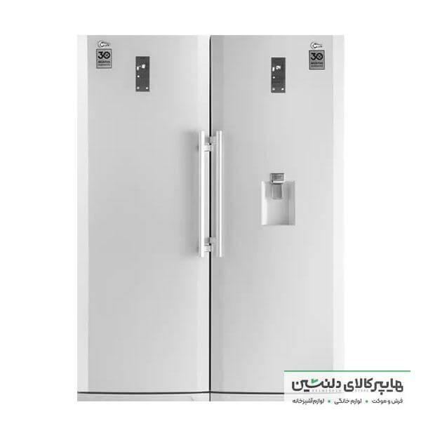 خرید و قیمت یخچال فریزر دوقلو کلور عرض 70 مدل 101