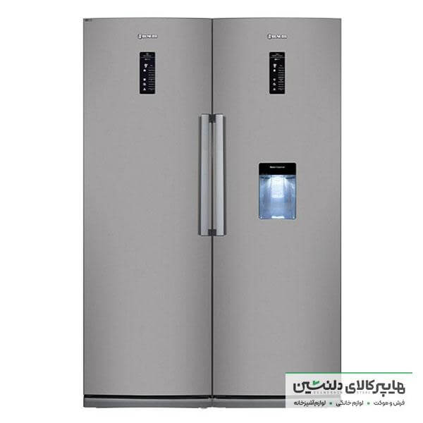 خرید و قیمت یخچال فریزر دوقلو بنس سیلور آرامیس