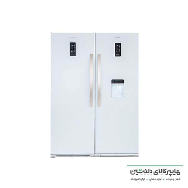 خرید و قیمت یخچال فریزر دوقلو 17 فوت هیمالیا 60MW آیس پول