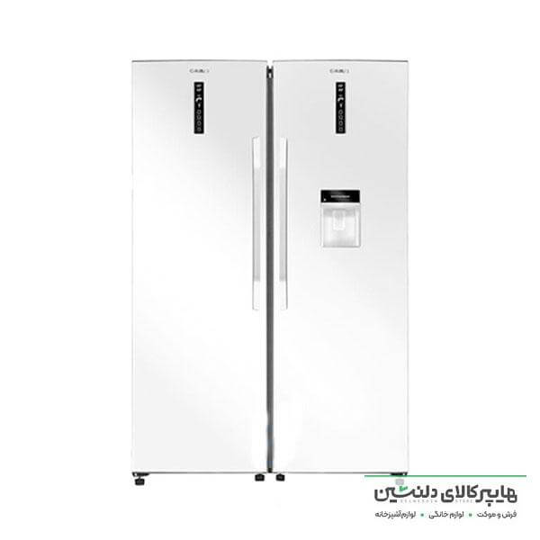 خرید و قیمت یخچال فریزر دوقلو سوزوکی طرح جدید QA سفید کد 373-330