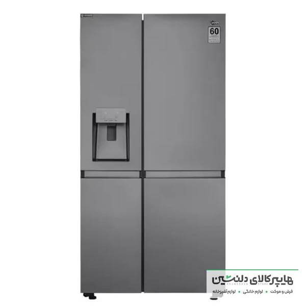 خرید و قیمت یخچال ساید بای ساید کلور 29 فوت استیل NOBLE