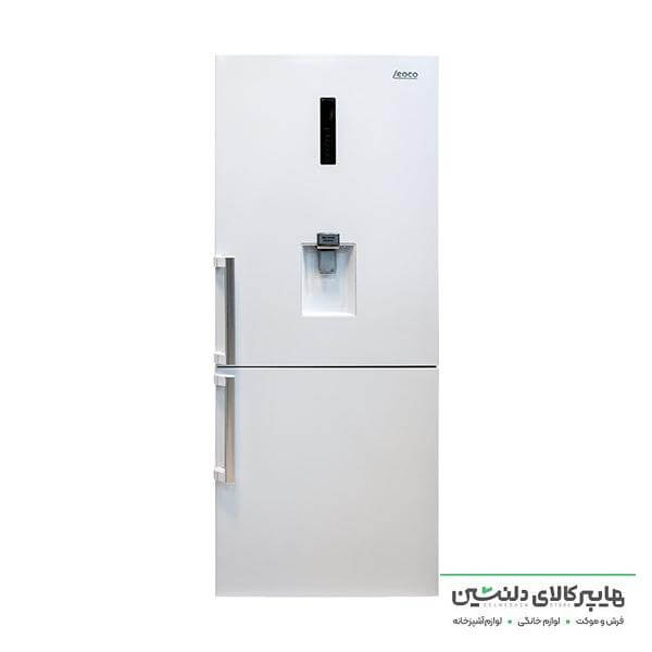 خرید و قیمت یخچال فریزر کمبی لئوکو 30*70 کامو نیمه مخفی سفید