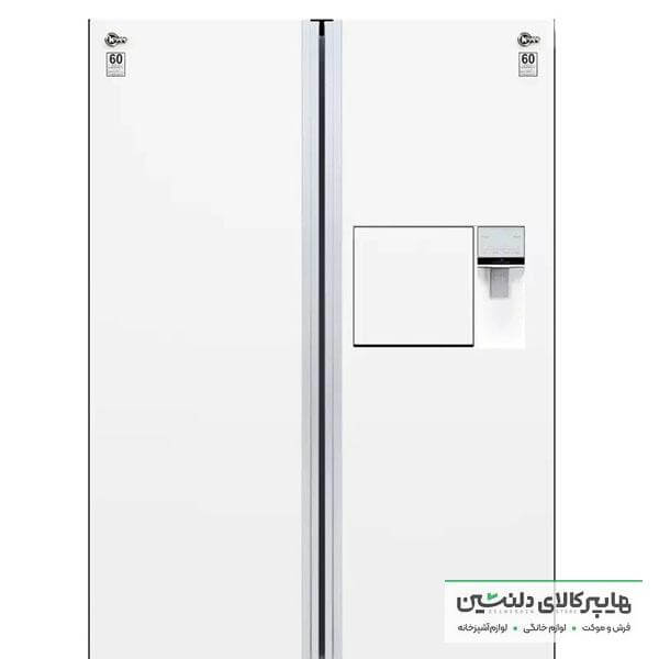 خرید و قیمت یخچال فریزر دوقلو کلور عرض 70 گلوری پلاس