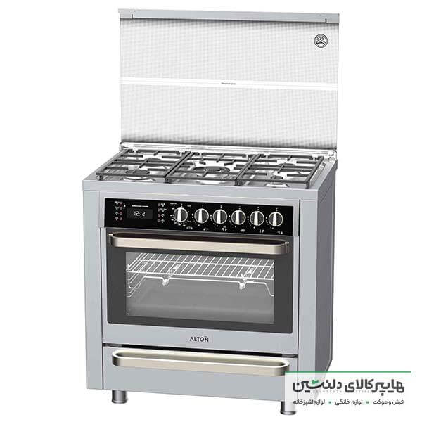 خرید و قیمت اجاق گاز آلتون 5 شعله فر دار مدل MXR5 S