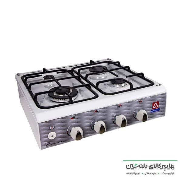 خرید و قیمت اجاق گاز رومیزی 4 شعله بردنا مدل 415S
