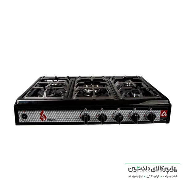 خرید و قیمت اجاق گاز رومیزی 5 شعله بردنا مدل 515S