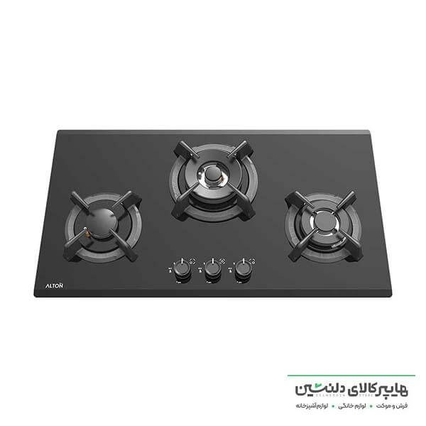 خرید و قیمت اجاق گاز صفحه ای شیشه ای آلتون مدل G 303 B
