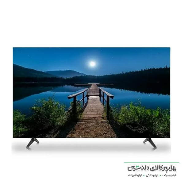 خرید و قیمت تلویزیون ال ای دی لئوکو 75 اینچ فریملس پنل مشکی سری سینما