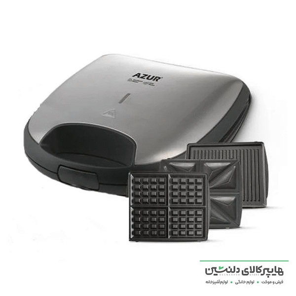 خرید و قیمت ساندویچ ساز دو سینی آزور استیل مدل 706