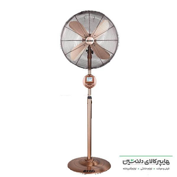 خرید و قیمت پنکه ایستاده اگزیدوو مدل 7650 مسی