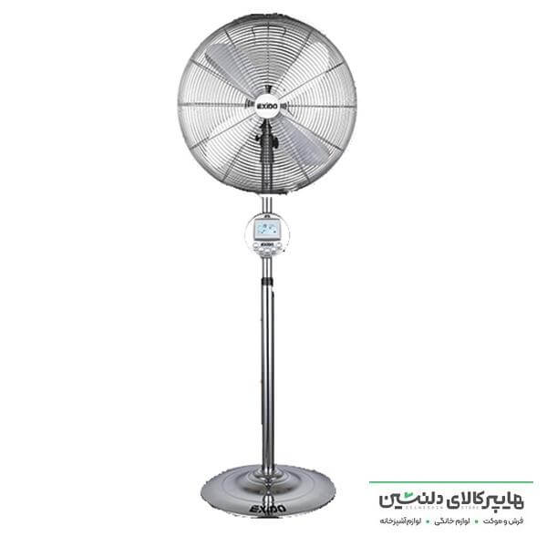 خرید و قیمت پنکه ایستاده اگزیدو مدل 7660 کروم