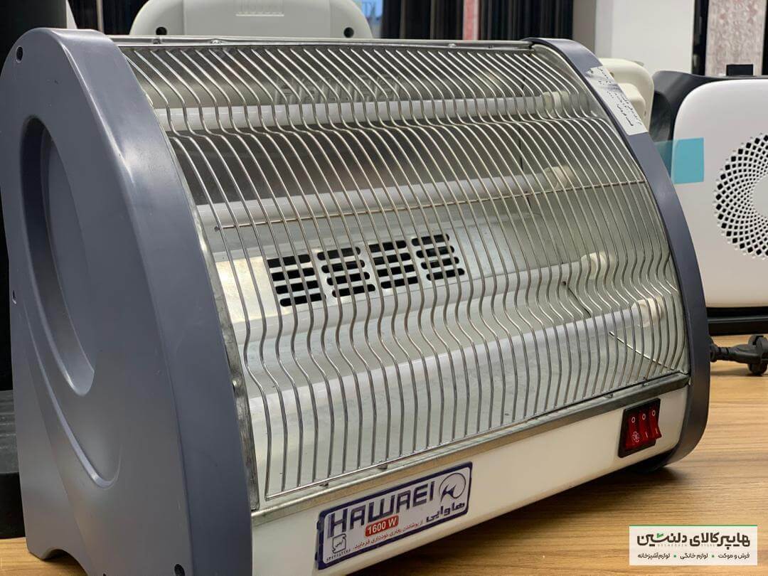 بخاري برقي 4 المنت هالوژني فن دار 1600 وات مدل 2002 - تصویر 3