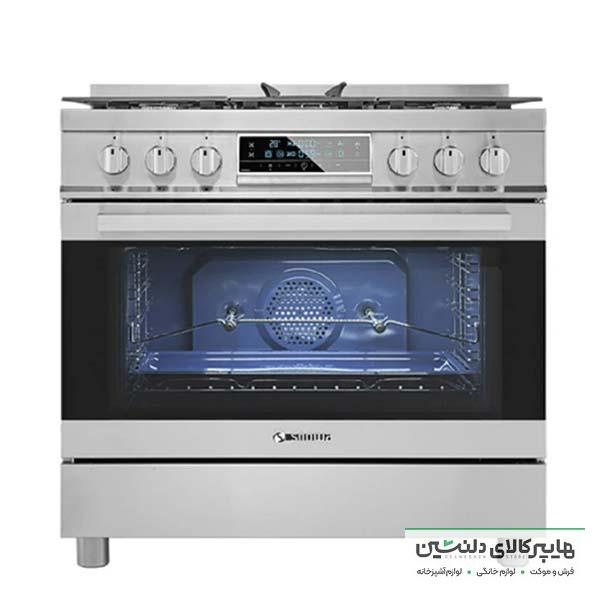 خرید و قیمت اجاق گاز اسنوا 5 شعله فردار هیربد SGC5_7211