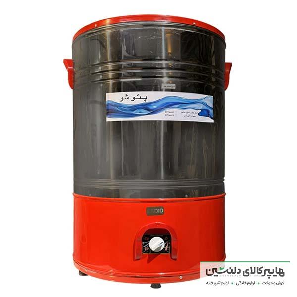 خرید و قیمت لباسشویی نیمه اتومات(پتو شور)حدید ناسیونال ESWms235