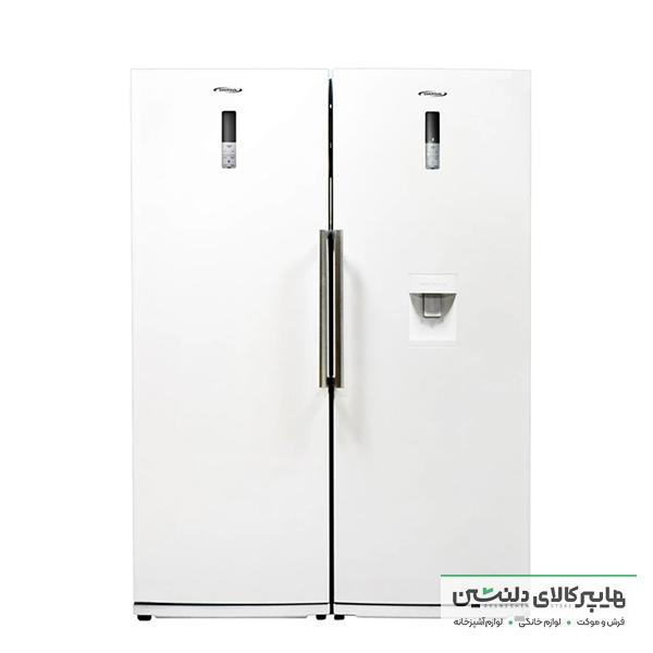 خرید و قیمت یخچال دوقلو امرسان کندانسور آشکار FR16H_W01