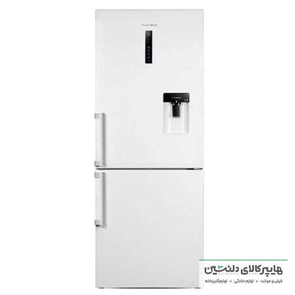 خرید و قیمت یخچال فریزر کمبی فریزر پایین پاکشوما سفید(N1) مدل BMFRCP496 IW