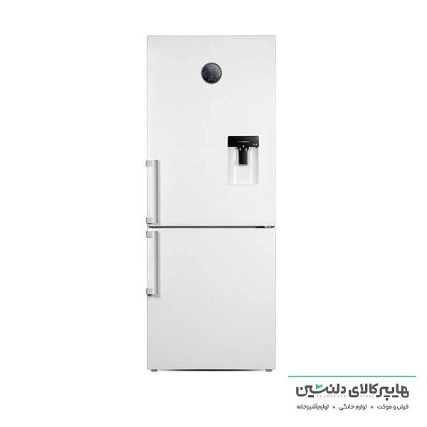 خرید و قیمت یخچال کمبی زیروات سفید کابین ساده درب متالیک ZB49XW_N2