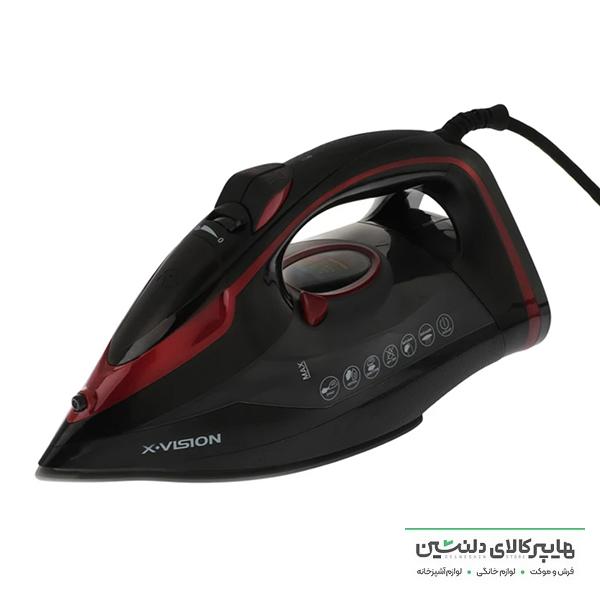 خرید و قیمت اتو بخار ایکس ویژن مشکی قرمز SWS-629