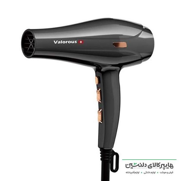 خرید و قیمت سشوار فوق حرفه ای سالنی 2600 وات ولروس VL502 (دیسپانسر_هاردباکس)