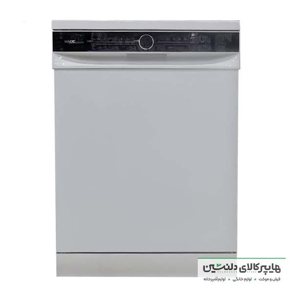 خرید و قیمت ماشین ظرفشویی 14 نفره مجیک سفید مدل DW52M03