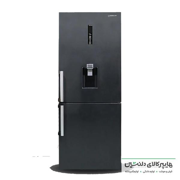خرید و قیمت یخچال فریزر کمبی هیمالیا سلکت آبسردکن دار یخساز اتومات مشکی