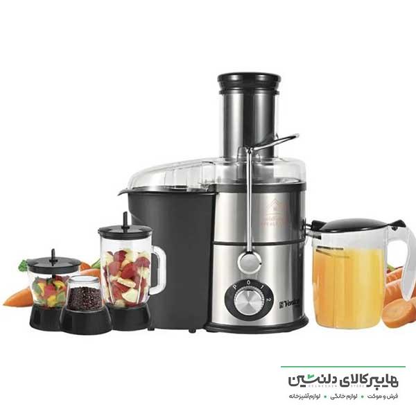 خرید و قیمت آبمیوه گیری 4 کاره ونیز 9997