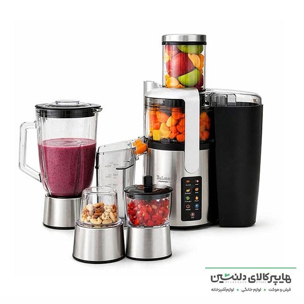 خرید و قیمت آبمیوه گیری 4 کاره دیجیتال لمسی دلمونتی DL735
