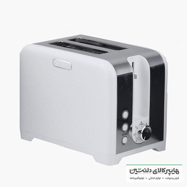 خرید و قیمت توستر نان مک استایلر دارای دو محفظه نان 950 وات mc507